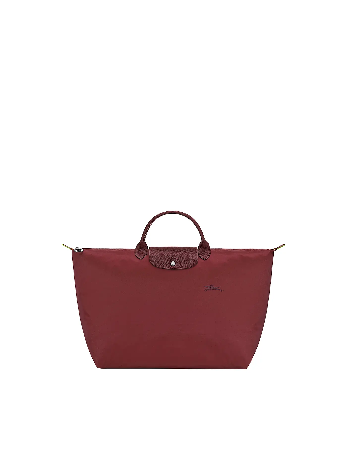 LONGCHAMP | Le Pliage Green Reisetasche Small, Moka | dunkelrot